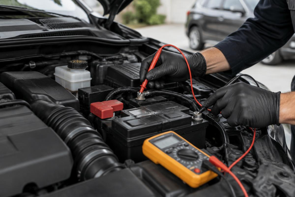 Batteries & Starting service at your location